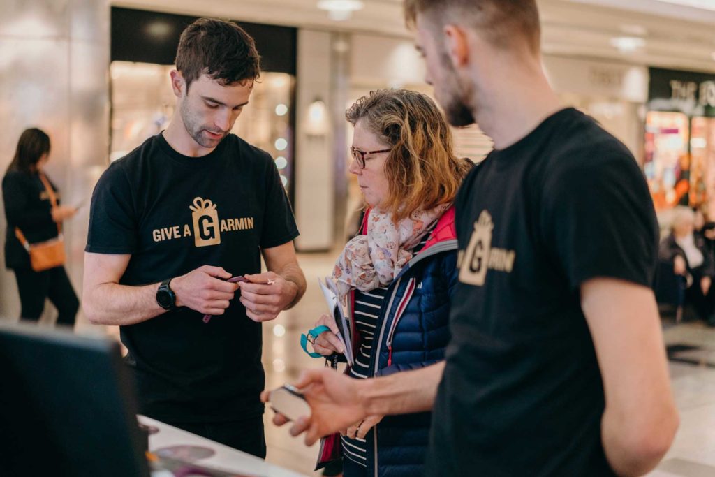 Garmin Experiential Event Retail Marketing